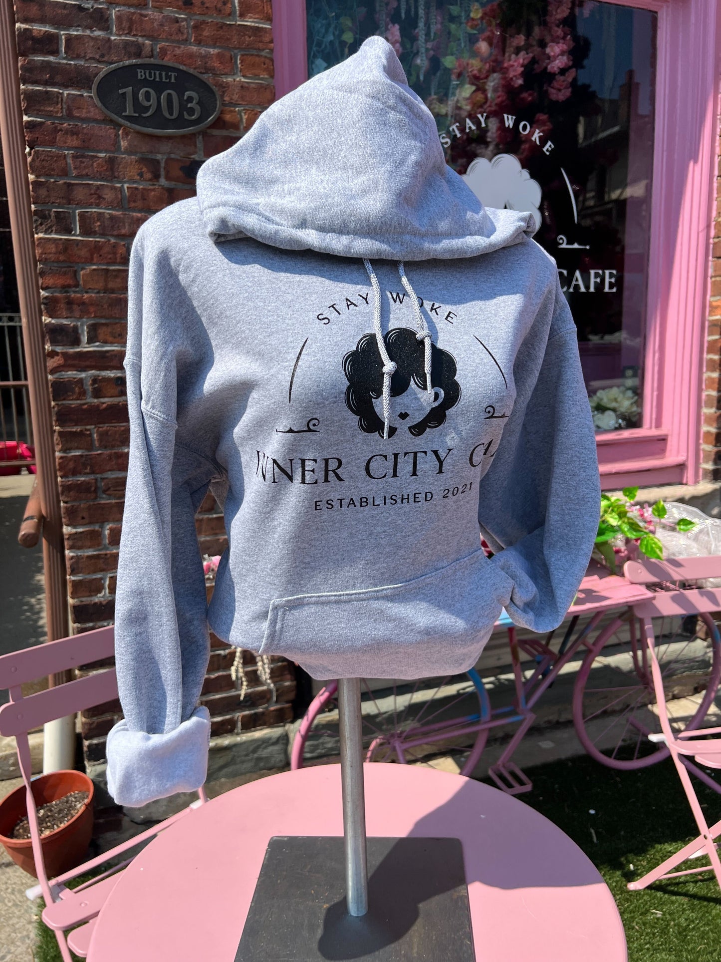 Gray Sweatshirt