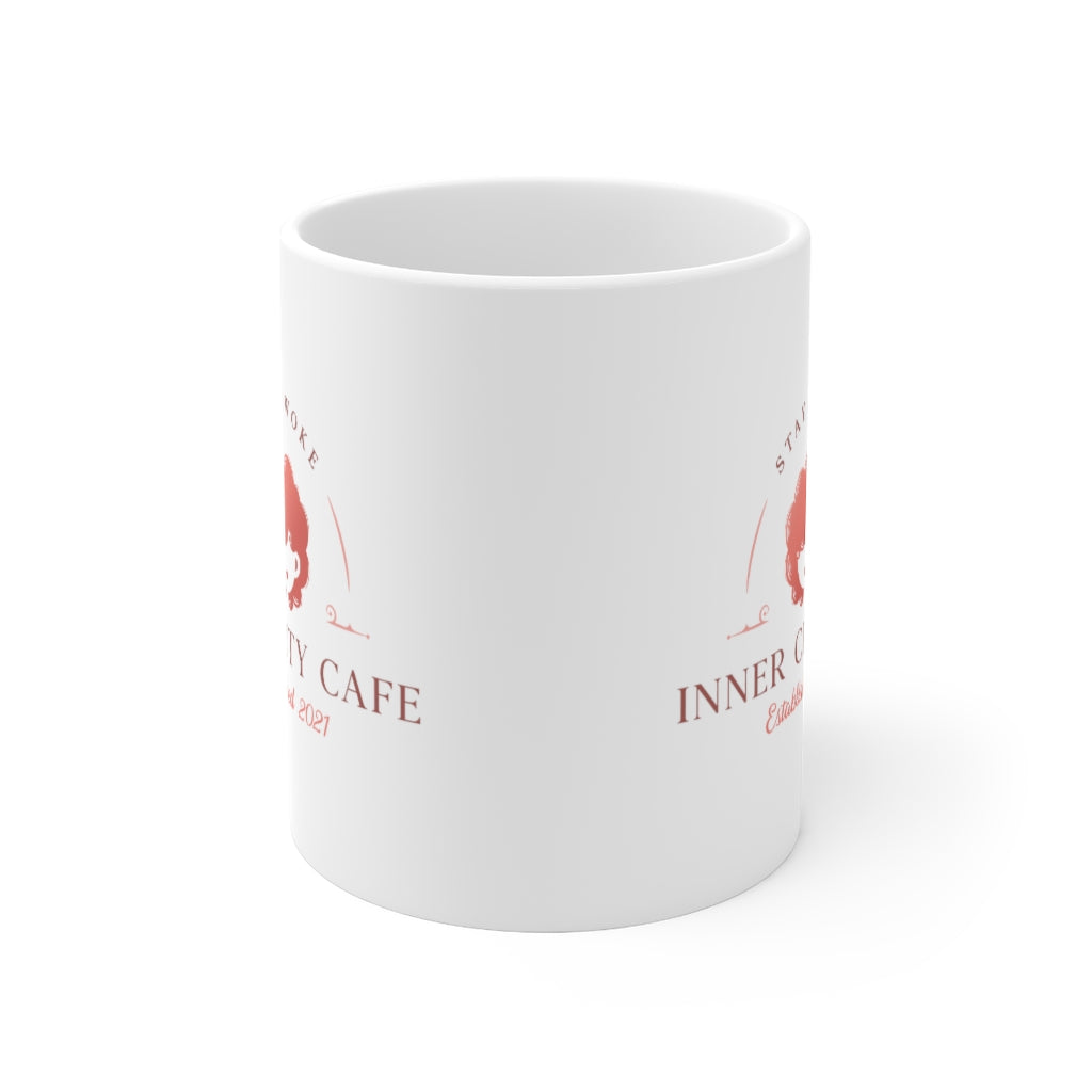 Inner City Cafe Mug Pink