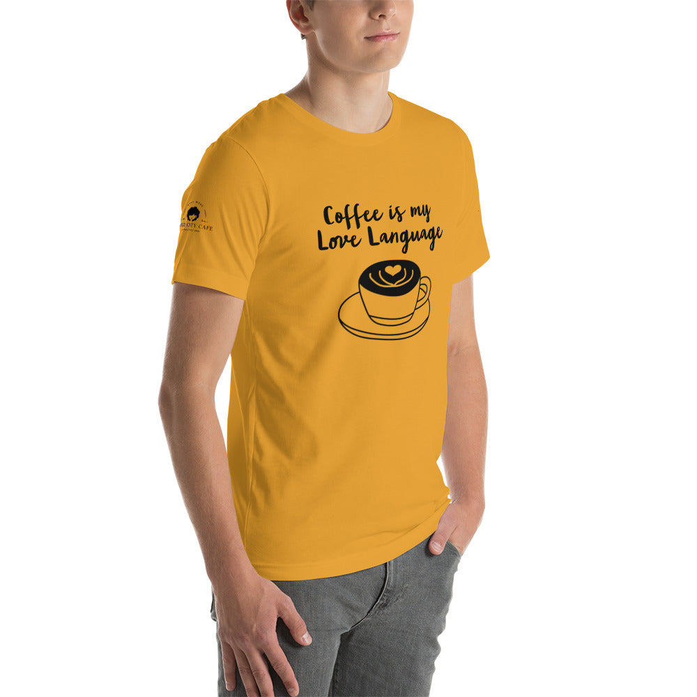 Coffee is my Love Language Unisex T-Shirt