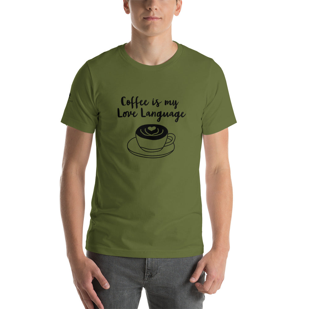 Coffee is my Love Language Unisex T-Shirt