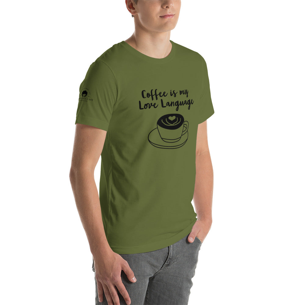 Coffee is my Love Language Unisex T-Shirt