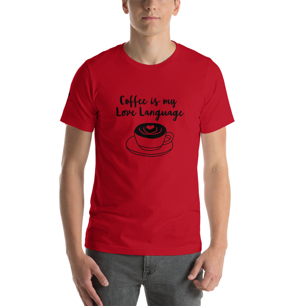 Coffee is my Love Language Unisex T-Shirt